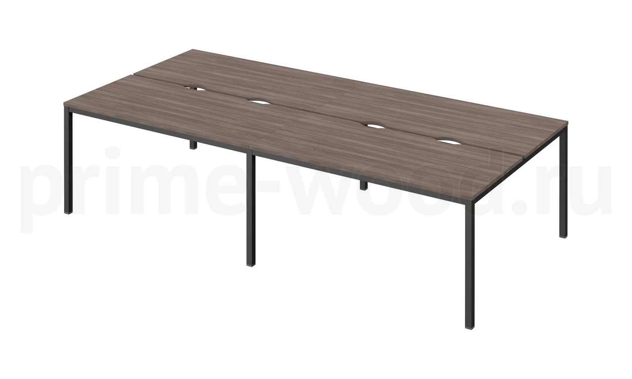 Бенч-система на металлокаркасе "LITE" Public Comfort 300x144x74 - фото 2