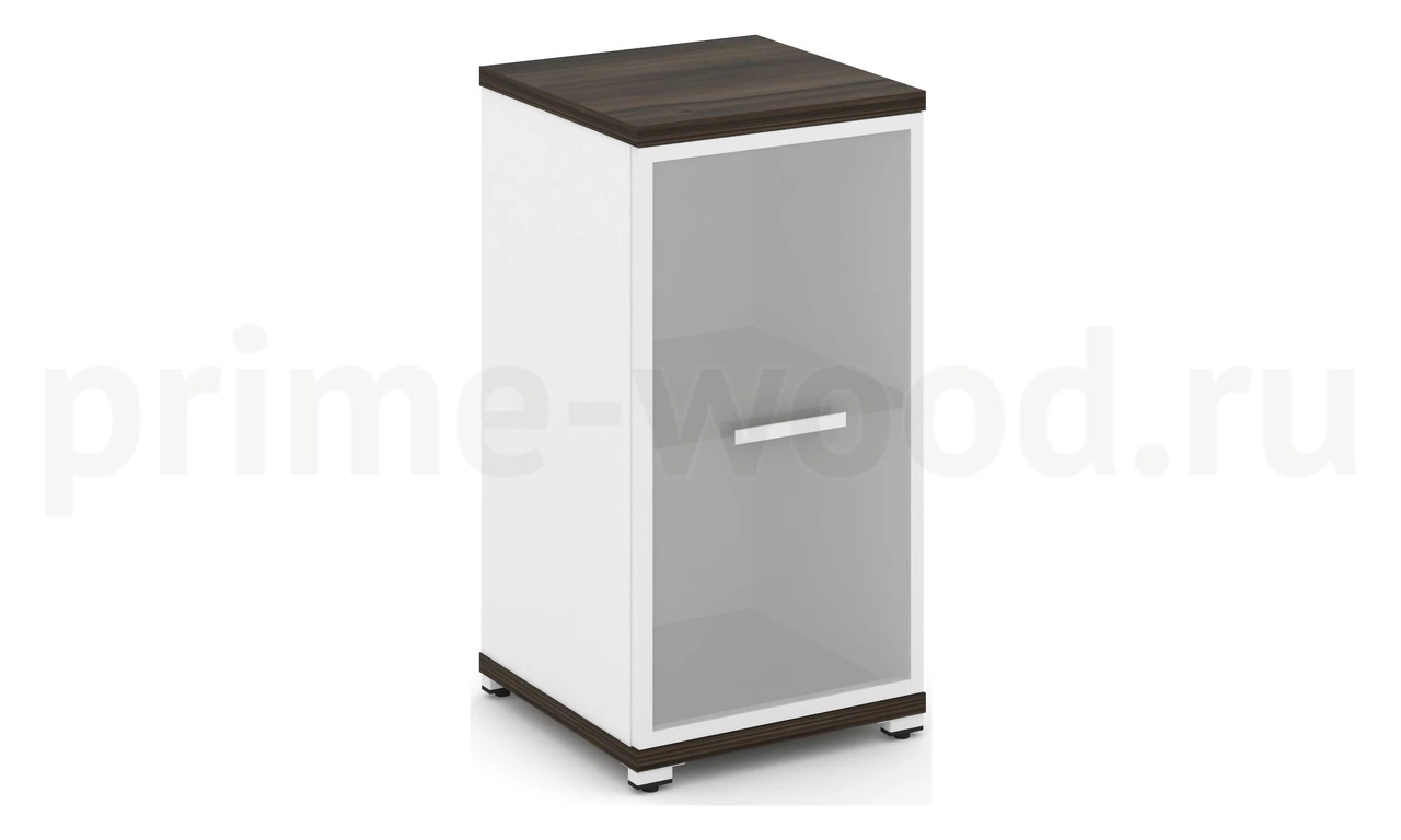 Шкаф одна узкая секция, 2 ниши CN.STU-213 RM B/W - фото 5