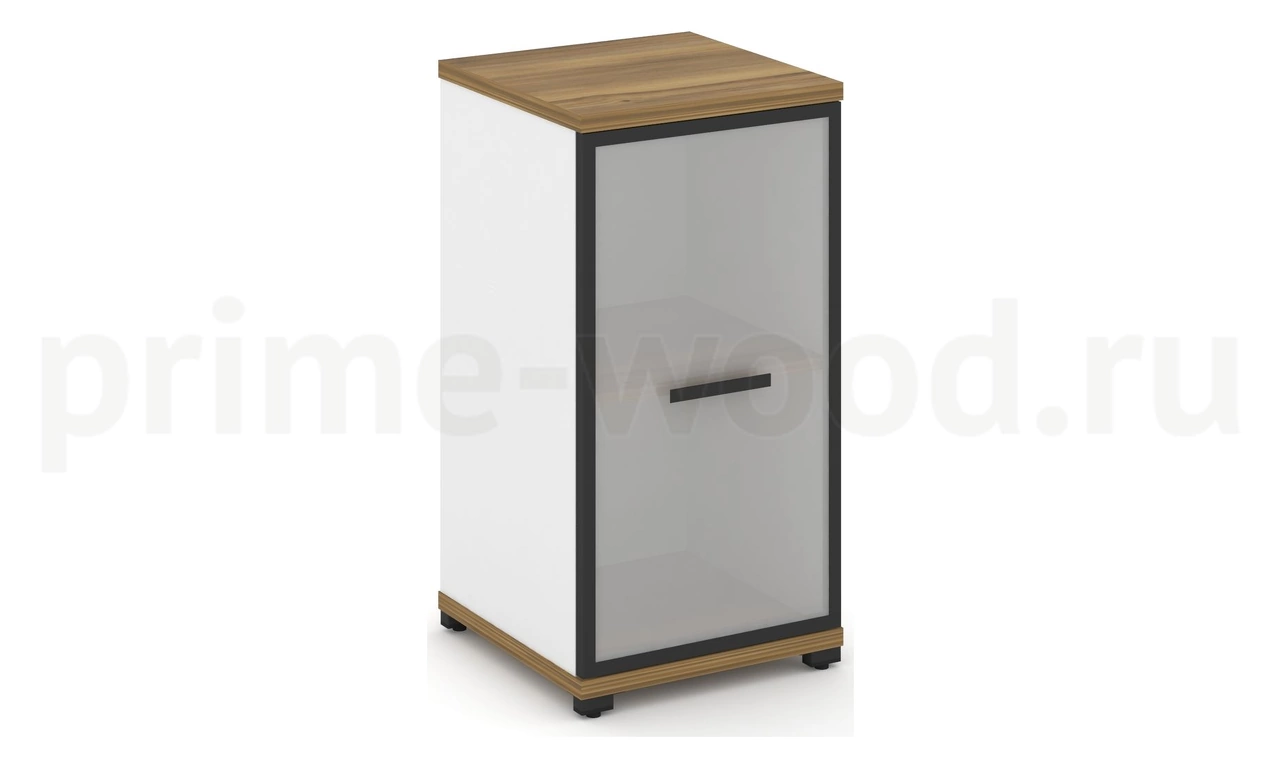 Шкаф одна узкая секция, 2 ниши CN.STU-213 RM B/W - фото 3