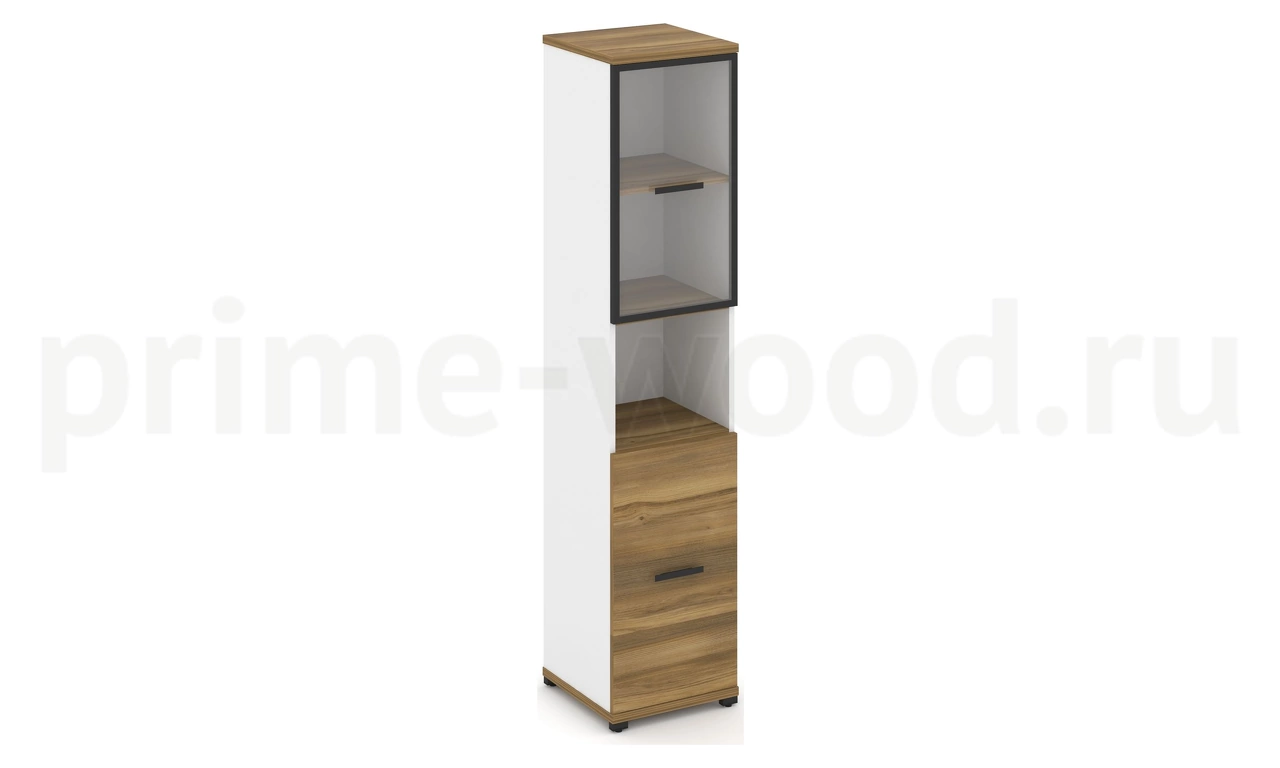 Шкаф одна узкая секция, 5 ниш (Эко) CN.STU.E-513 RP B/W - фото 3