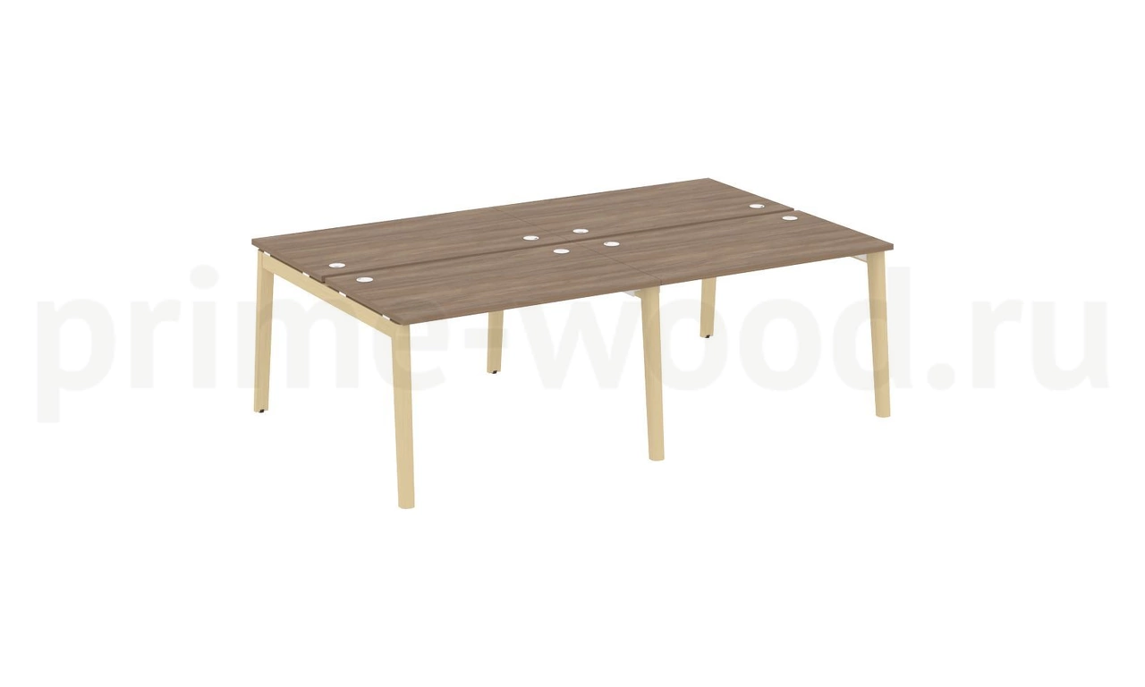 Рабочая станция, опоры - массив дерева ONIX WOOD 236x148x75 - фото 3